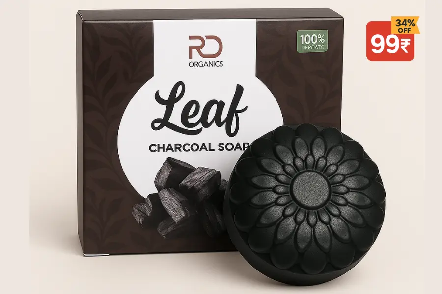 Leaf Charcoal Soap