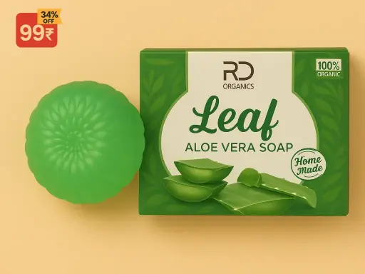 Leaf Aloevera Soap